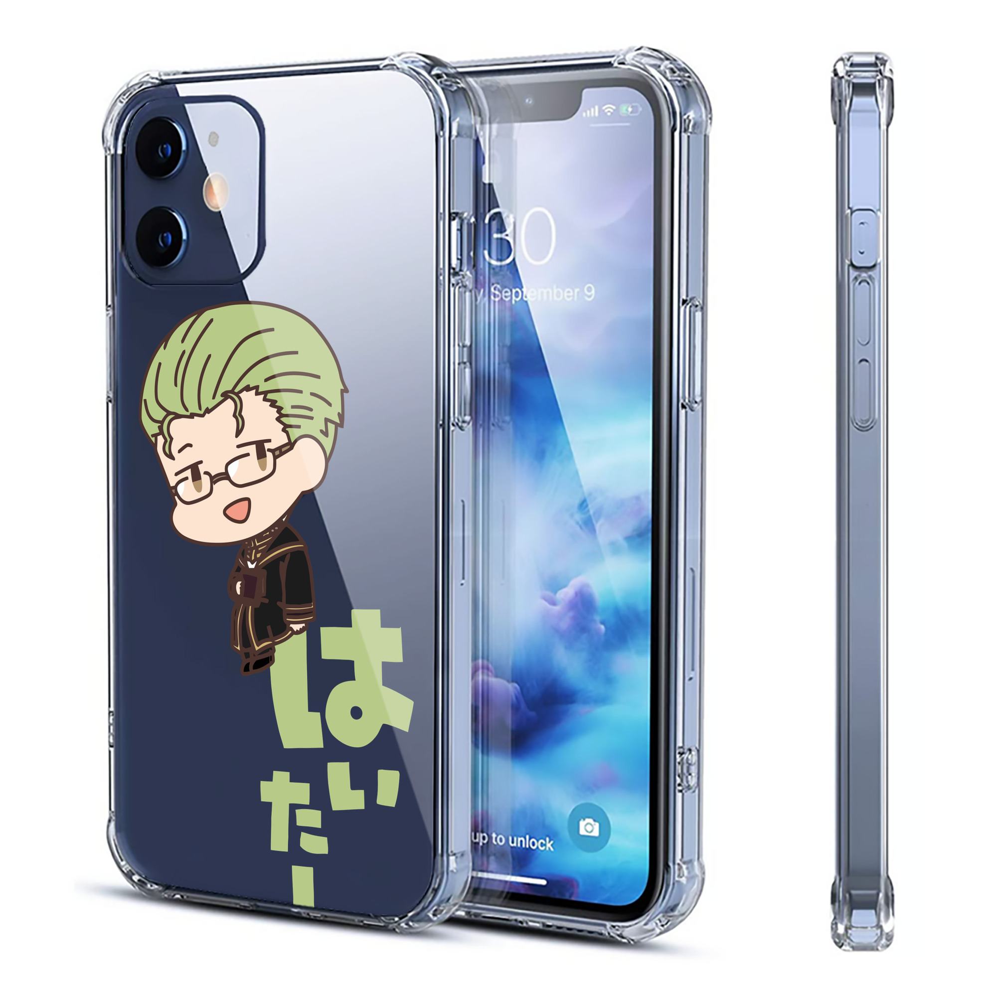 （画像用） 葬送のフリーレン Frieren 【iPhone 12シリーズ対応】透明スマホケース（クリアソフトケース）